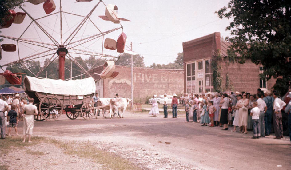 Kinmundy Centennial Parade - 1957