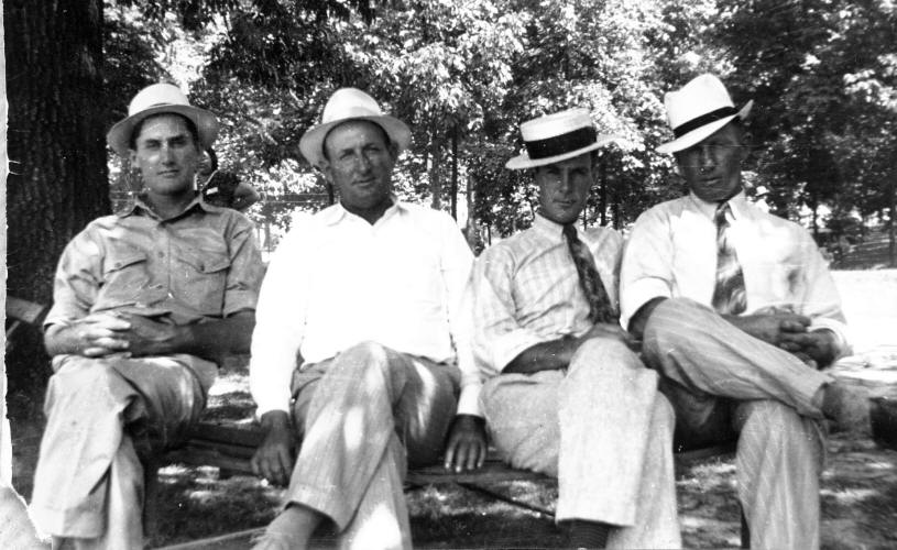 John S. Ford, Bert Ford, Clyde Ballance, Charles Ford
