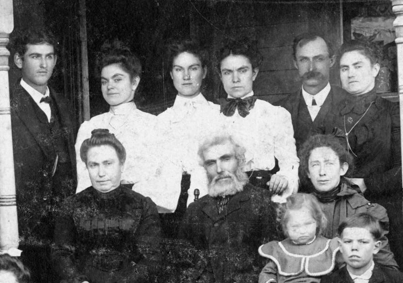 Henry Jahraus & Jen (Shepard) Jahraus, Mary (Shepard) Harrell), Grace (Shepard) Craig, Ed Ford & Sarah (Shepard) Ford