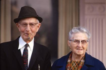 O.E. (Pid) & Mary Garrett