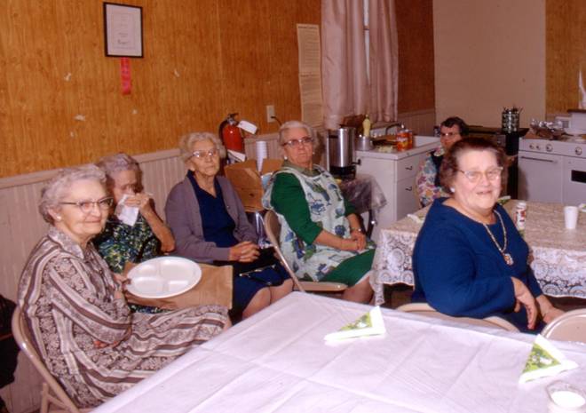 Stella Laswell, Grace Day, Elsie Smith, Lillie Shreffler, Rhea Shreffler