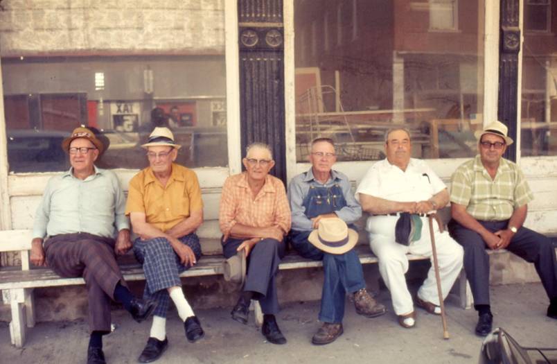 Merle Jones, Lester Robb, Cleve McWhirter, Clyde Bassett, Russell “Pus” Williams, C. Russell Williams