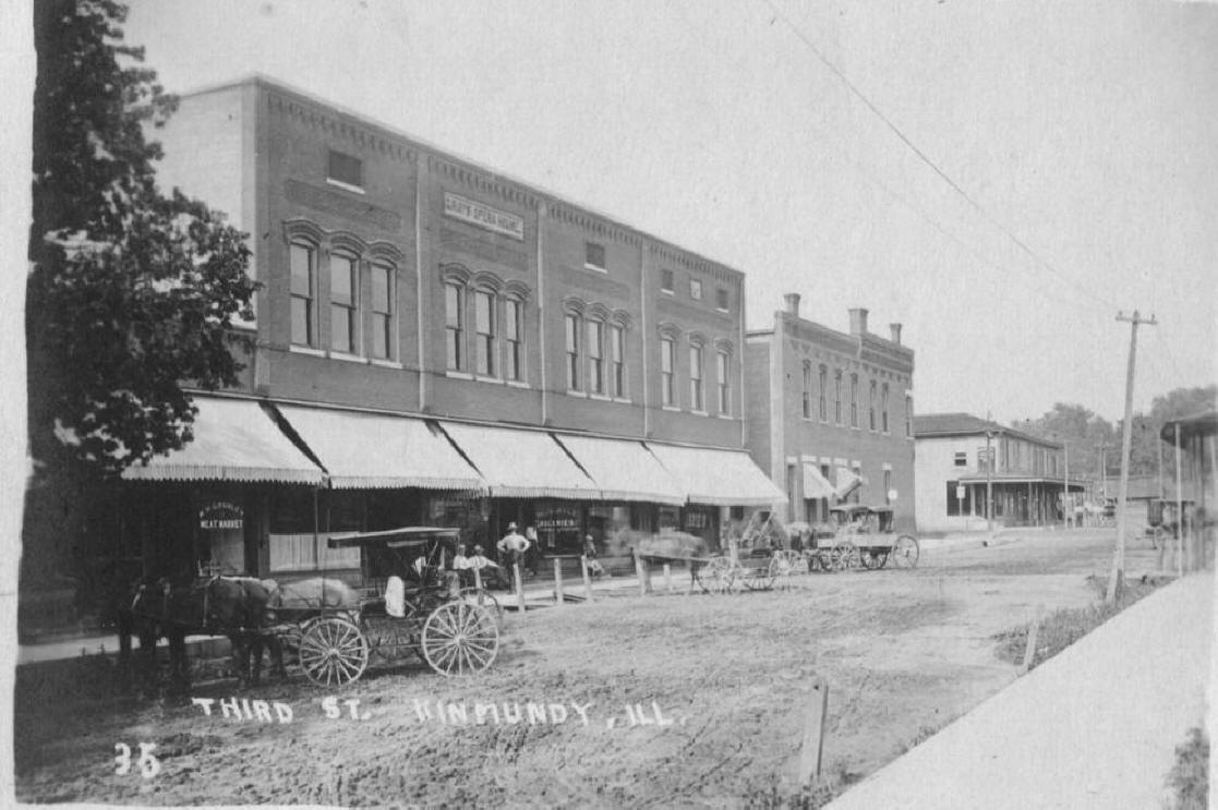Kinmundy Illinois Third Street