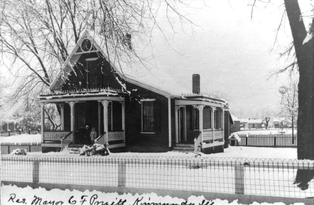 Charles F. Pruett home in Kinmundy
