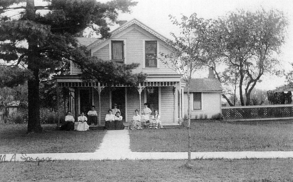 M.A. Songer home in Kinmundy